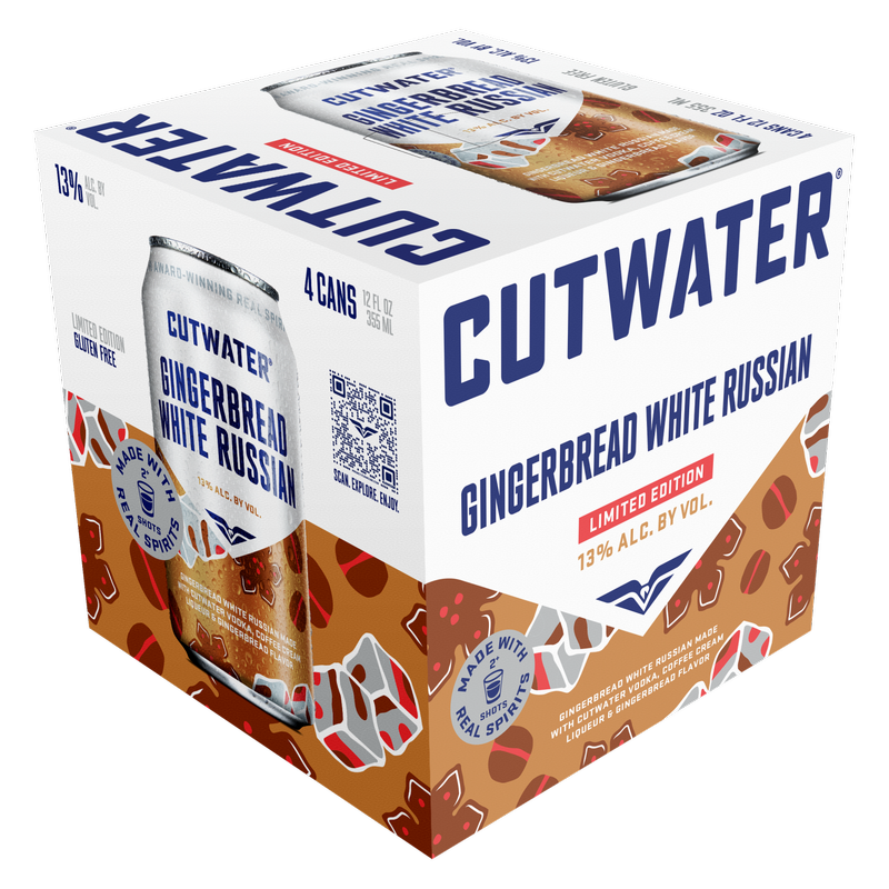 Cutwater Gingerbread White Russian paquete de 4
