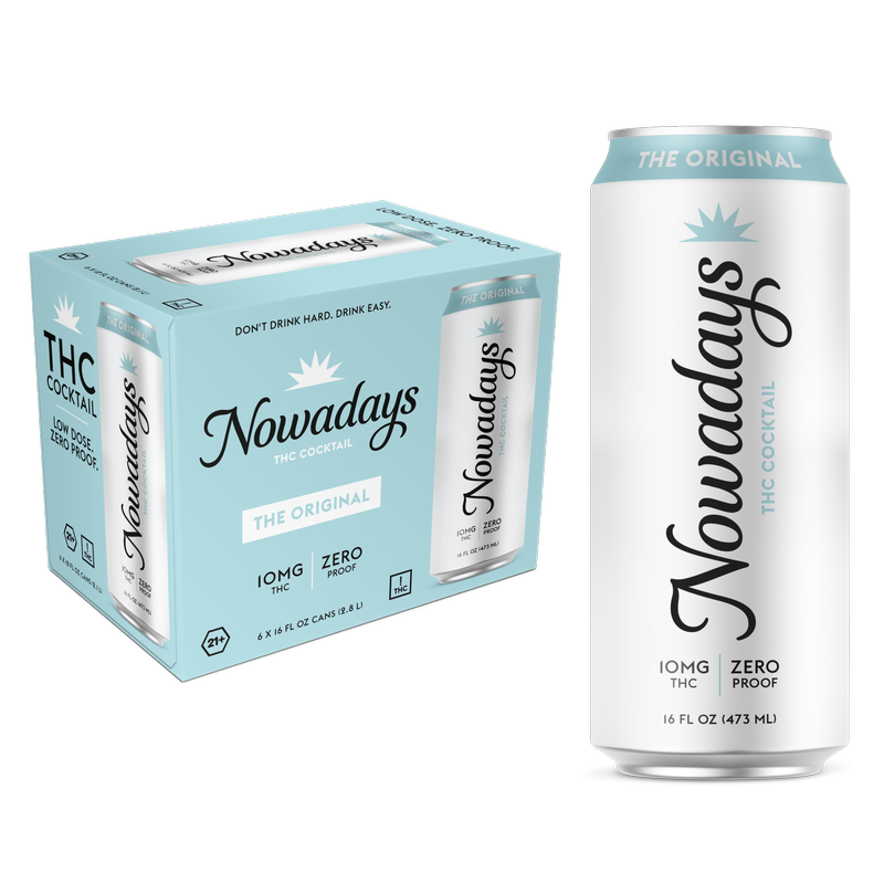 Nowadays Original 10MG THC Drink 6pk 16oz Cans