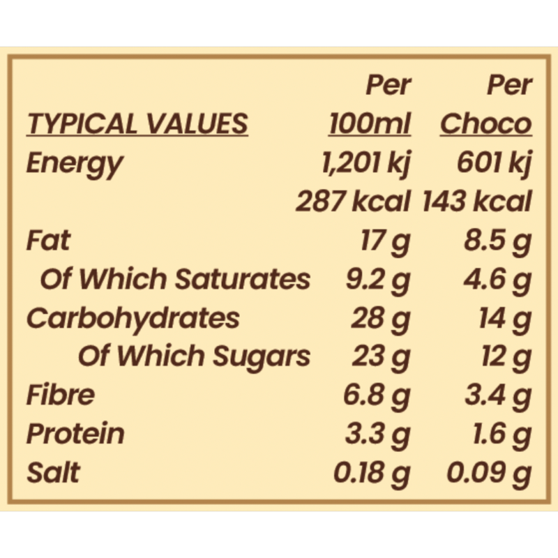 Gelato Bros Cookie Dough Chocos, 4 x 50ml