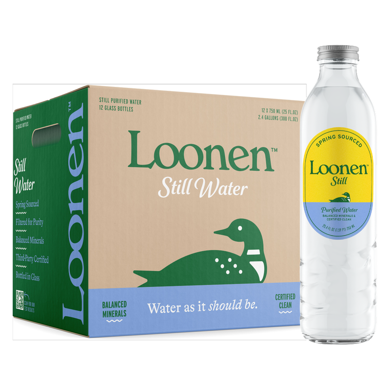 Loonen Still Water 750ml Glass Bottle, 12 pack