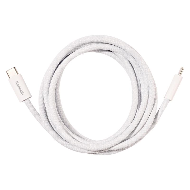 Basically 240W USB-C Woven Charge Cable (6ft)