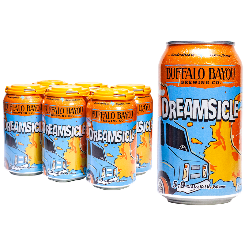 Buffalo Bayou Dreamsicle Blonde Ale 6pk 12oz Can 4.0% ABV