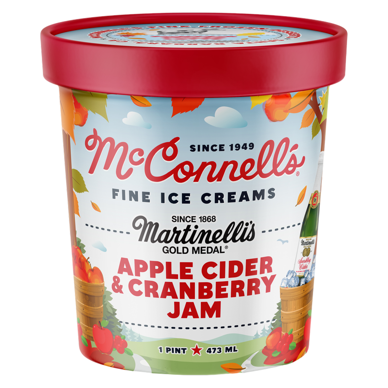 McConnell's Martinelli Apple + Cranberry Pint