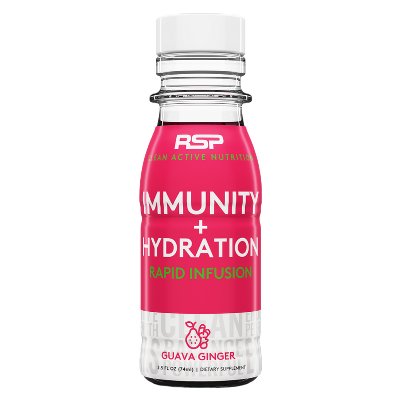 Immunity + Hydration Shot Guava Ginger 2.5oz Bottle