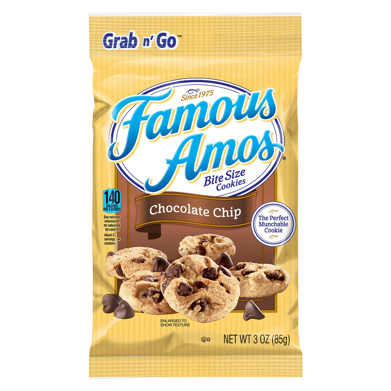 Famous Amos Bite Size Chocolate Chip Cookies 3oz