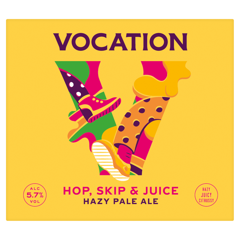 Vocation Hop Skip & Juice Tropical Pale Ale, 4 x 440ml