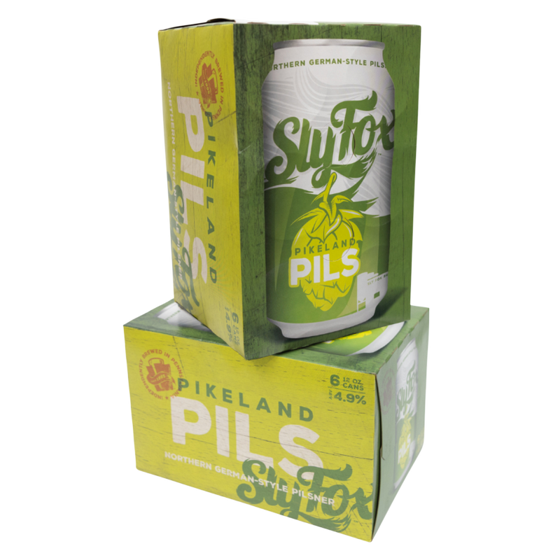 Sly Fox Brewing Pikeland Pilsner 6pk 12oz Can 4.9% ABV