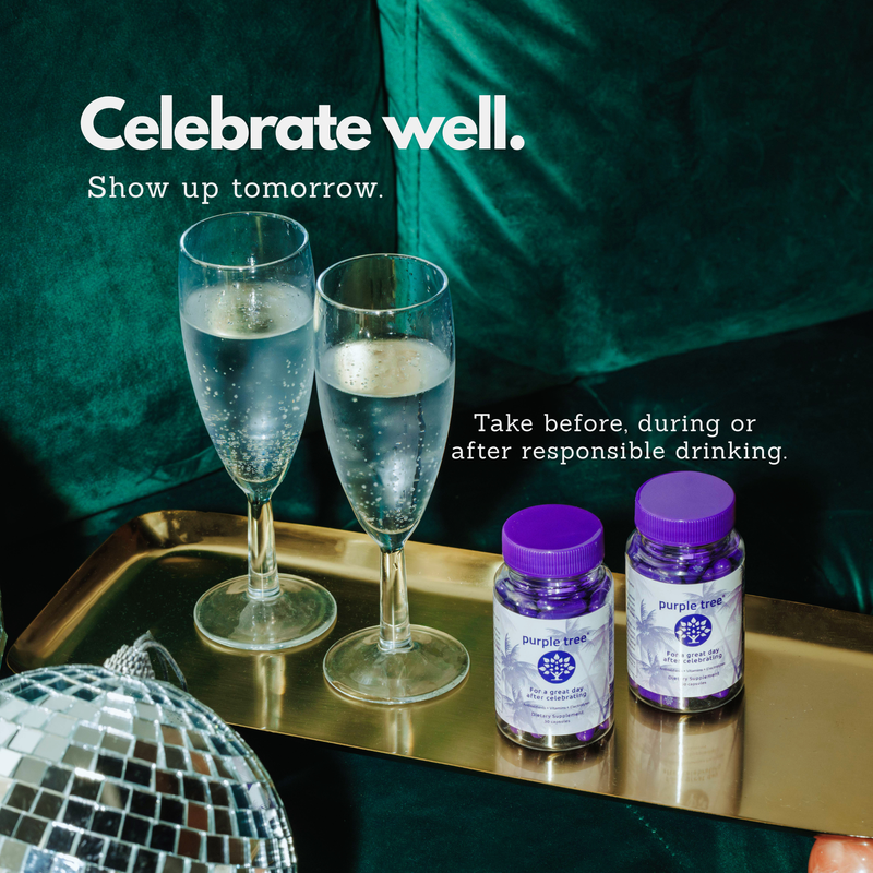 Purple Tree® Post-Drink Wellness Bottle (30ct)