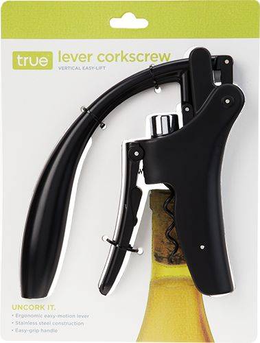 True Black Lever Corkscrew