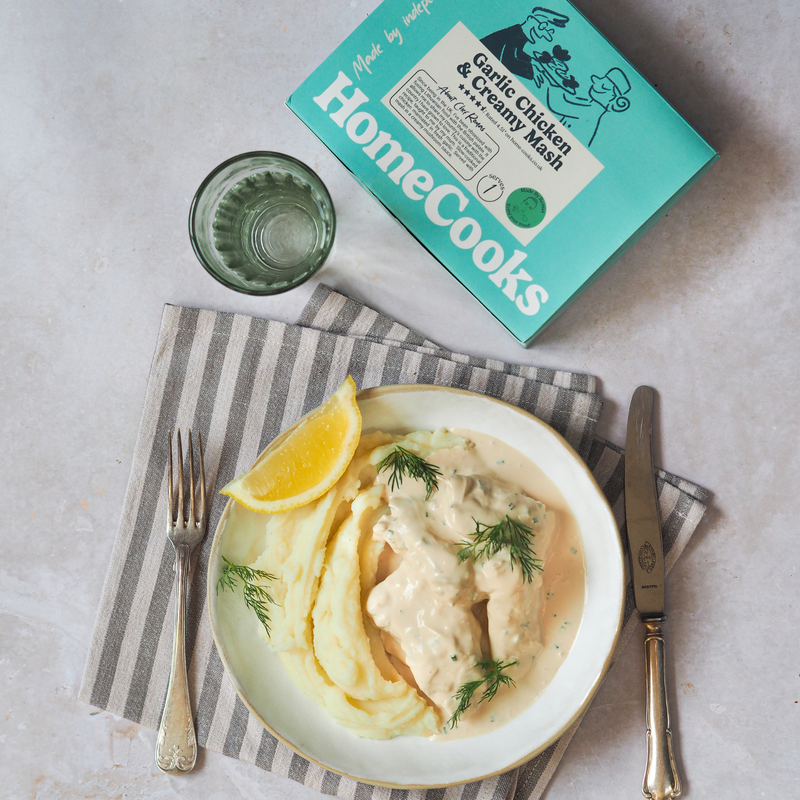 HomeCooks Garlic Chicken & Creamy Mash - by Chef Romas, 375g