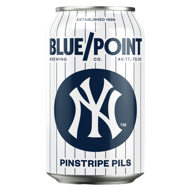 Blue Point NY Pinstripe Pilsner 6pk 12oz Can 5.0% ABV