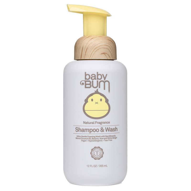 Sun Bum Foaming Baby Shampoo and Wash 12oz