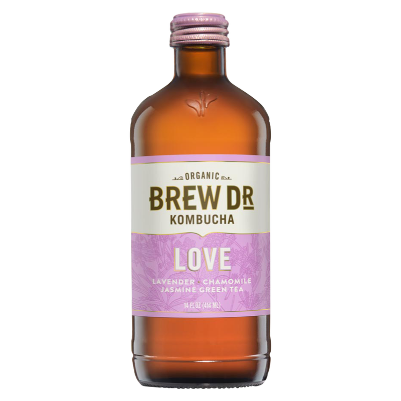 Brew Dr. Clear Love Kombucha 14oz