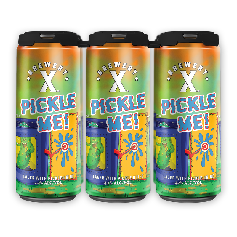 Brewery X Pickle Me! Lager 6pk 16oz Can