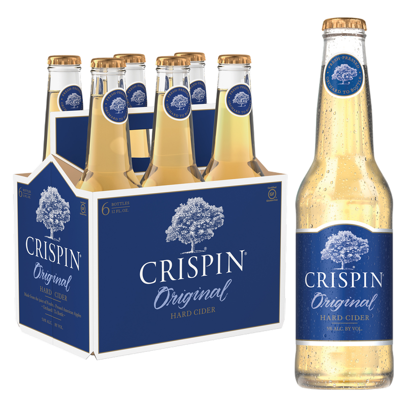 Crispin Hard Apple Cider 6pk 12oz Btl 5.0% ABV