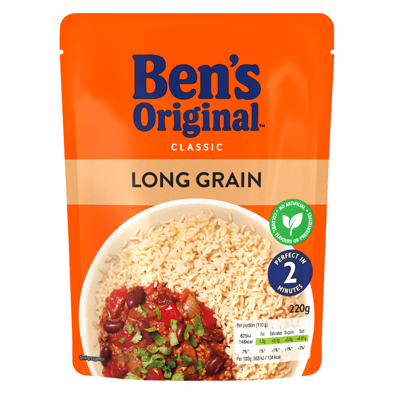 Ben's Original Classic Long Grain Rice, 220g