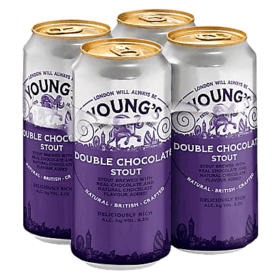 Young's Double Chocolate Stout 4pk 14.9oz Can