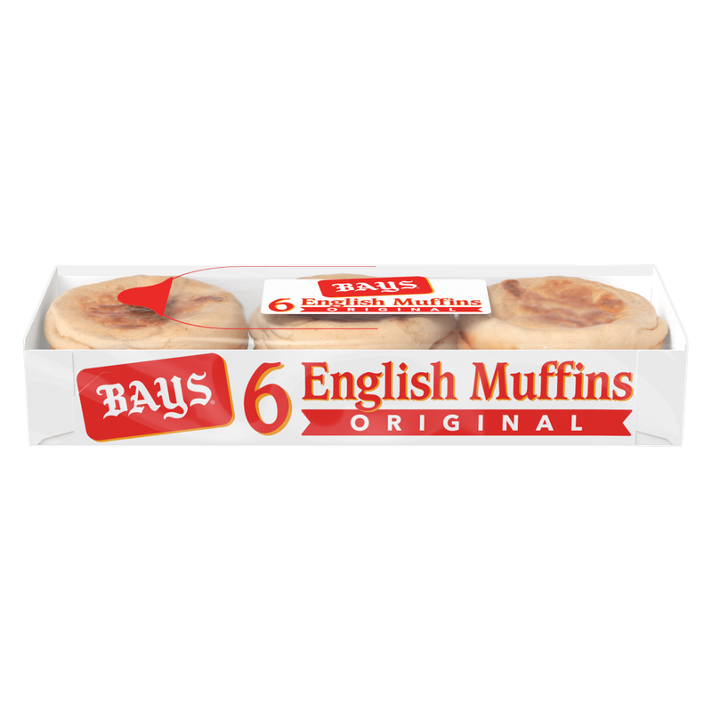 Bays Original English Muffin - 6ct/12oz