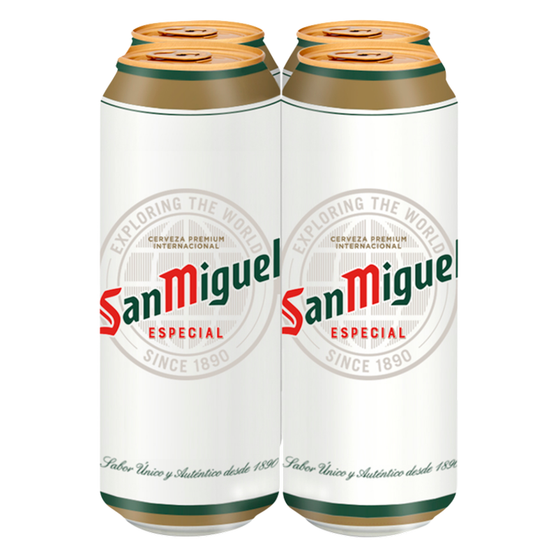 San Miguel Premium Lager, 4 x 568ml