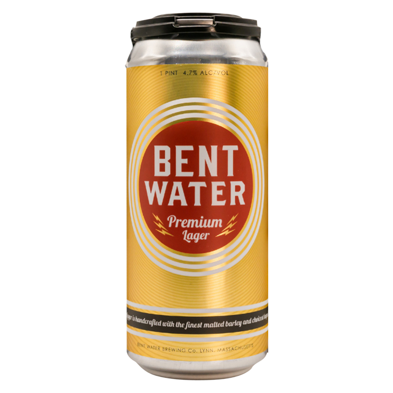 Bent Water Brewing Premium Lager 4pk 16oz Can 4.7% ABV