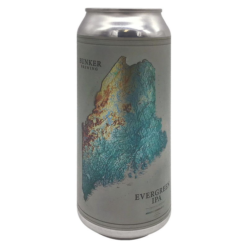 Bunker Brewing Evergreen Ipa 4Pk 16Oz Can 6% Abv