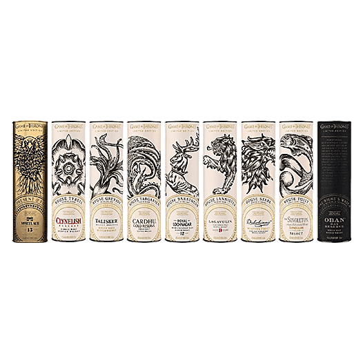 Game Of Thrones Whiskey Scotch Collection Set 750ml
