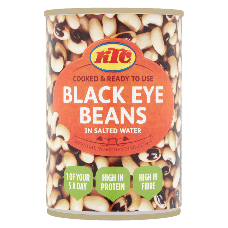 KTC Black Eye Beans in Salted Water, 400g