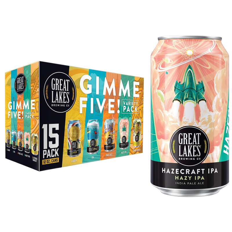Great Lakes Gimme 5 Variety 15pk 12oz Can