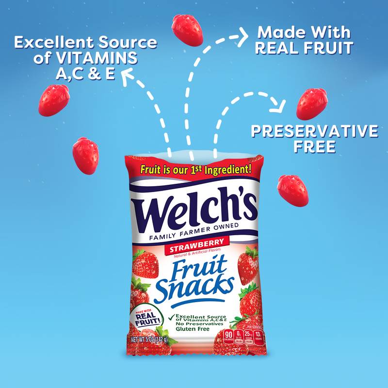 Welch's Strawberry Fruit Snacks 5oz
