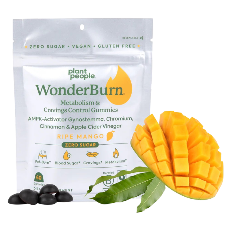 Plant People WonderBurn Gummies, 60ct