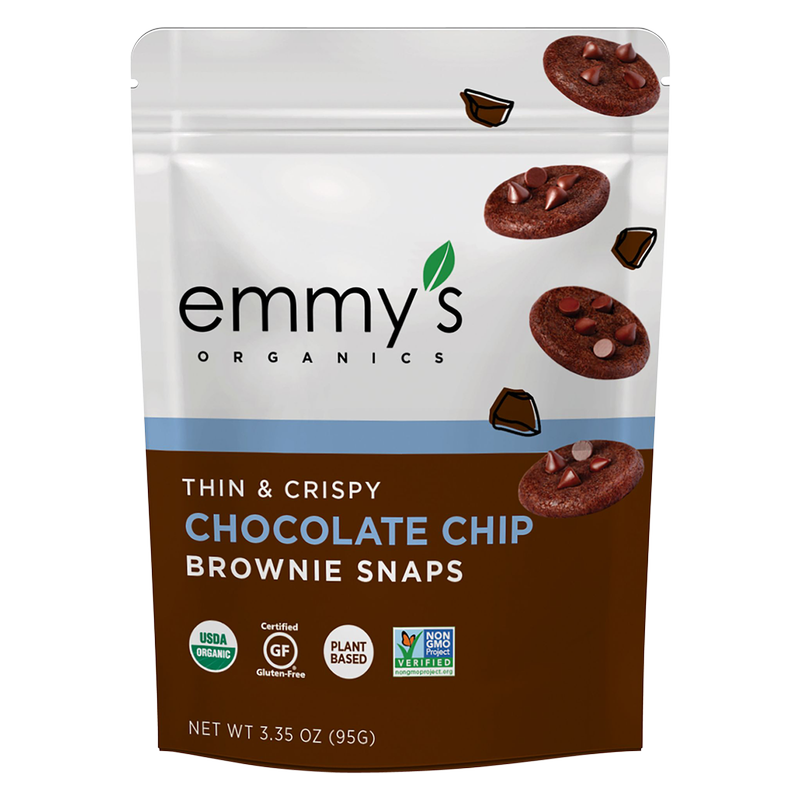 Emmy's Organics Chocolate Chip Brownie Snaps 3.35oz