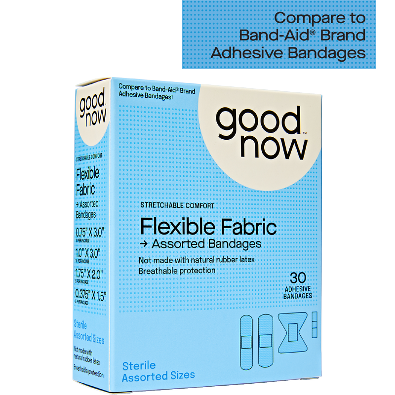 Goodnow Assorted Fabric Bandages 30ct