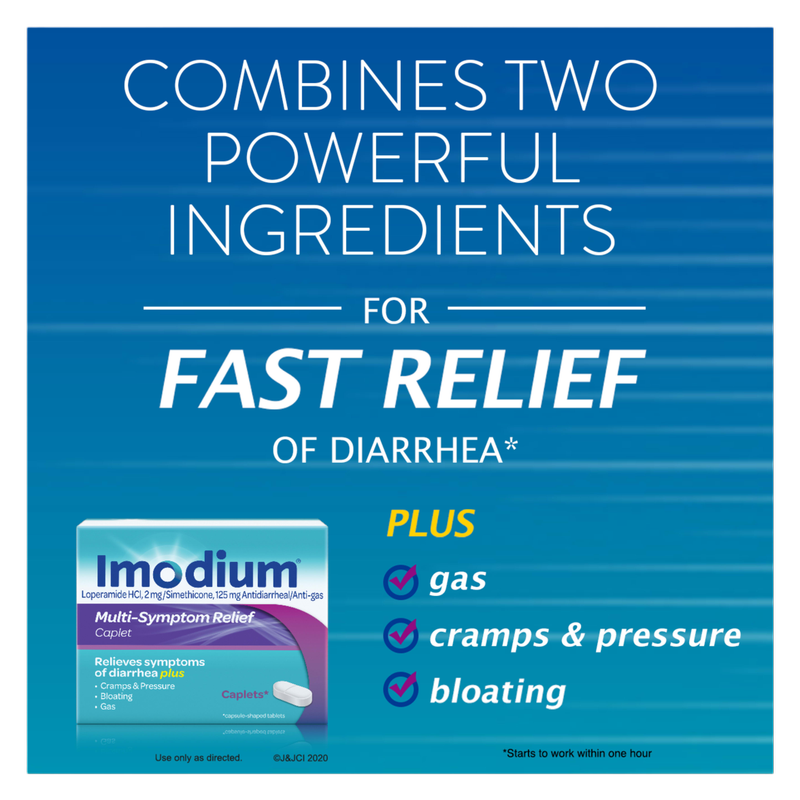 Imodium Multi Symptom Relief Caplets 18ct