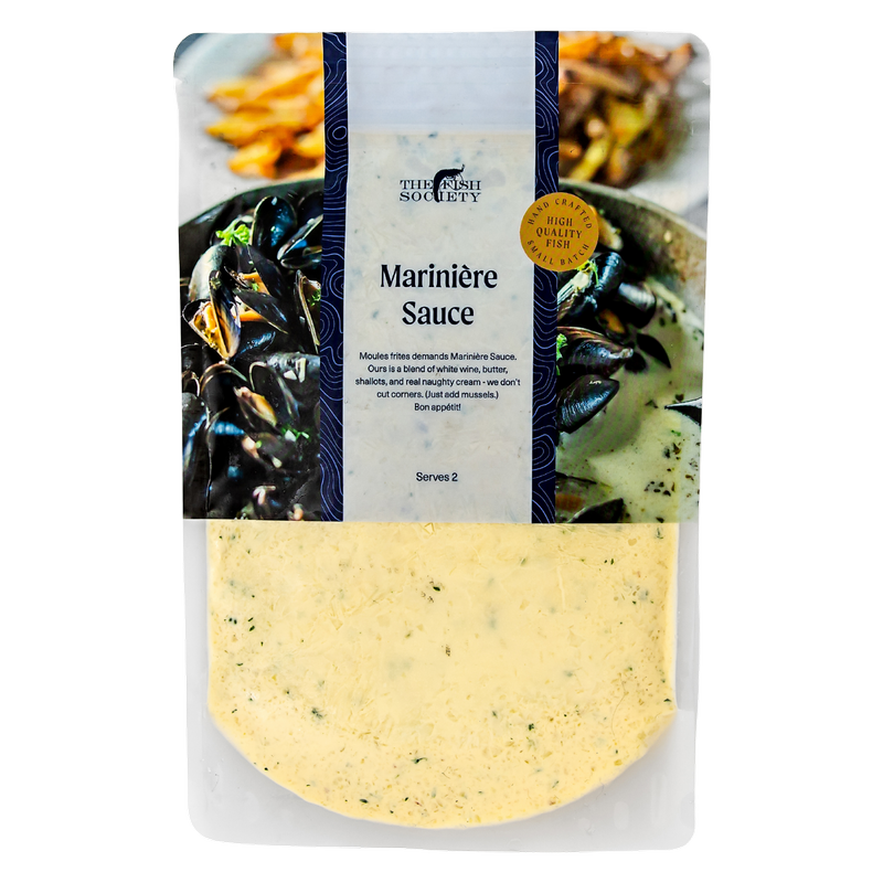 The Fish Society Mariniere Sauce - Frozen, 400g