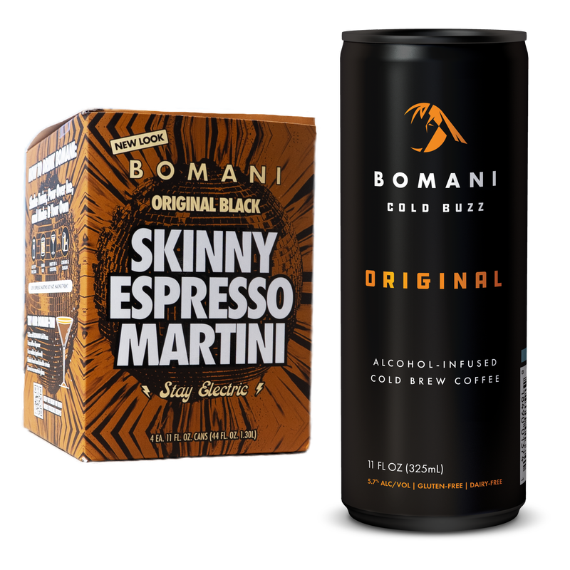 BOMANI Skinny Espresso Martini 4pk 12oz Can 5.7% ABV