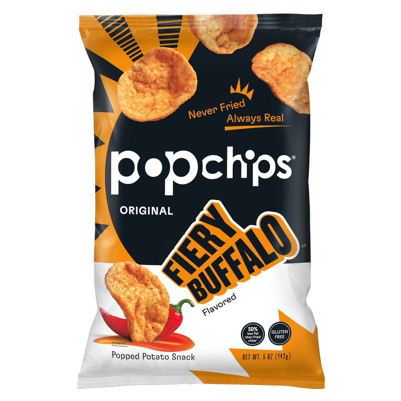Popchips Fiery Buffalo Potato Chips 5oz