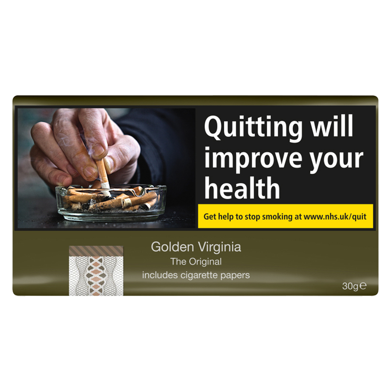 Golden Virginia The Original Rolling Tobacco & Papers, 50g