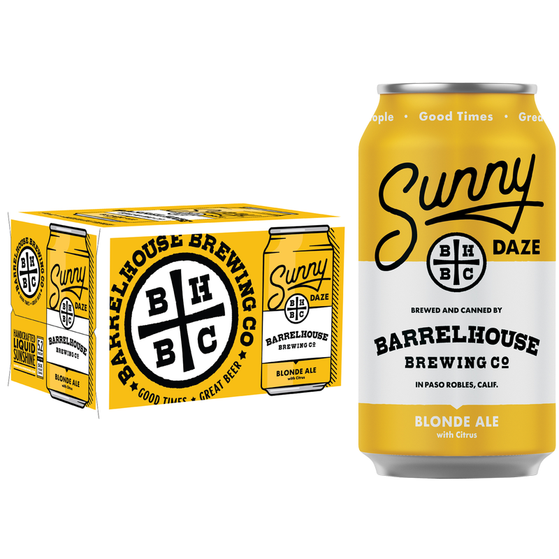 Barrelhouse Brewing Sunny Daze Blonde Ale 6pk 12oz Can