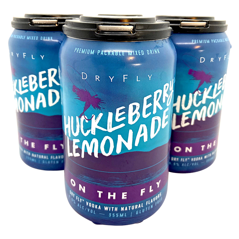 Dry Fly Huckleberry Lemonade 4pk 12oz