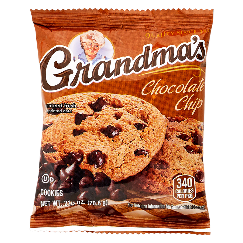 Grandma's Chocolate Chip Cookies 2.5oz
