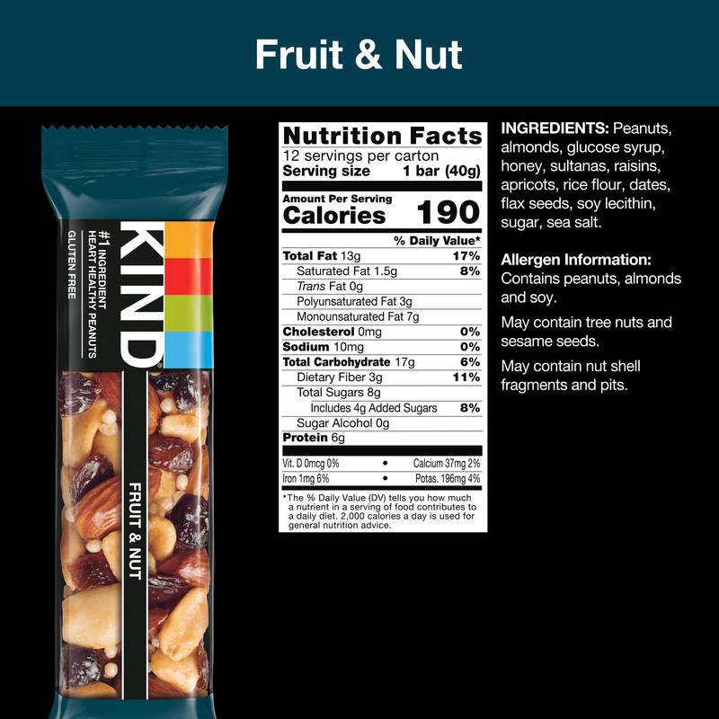 Kind Bar Fruit & Nut, 1.4oz