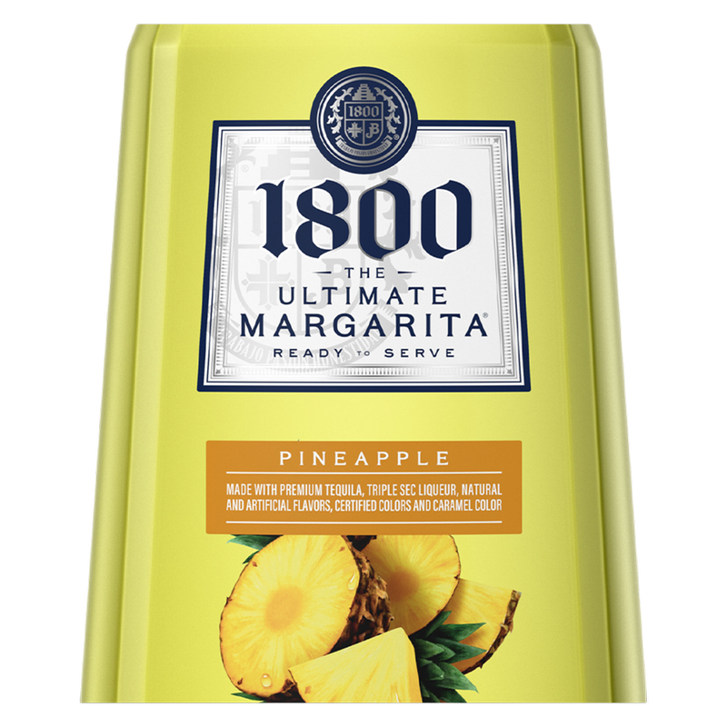 1800 The Ultimate Margarita Pineapple Ready to Drink Cocktail 1.75L 9.95% ABV