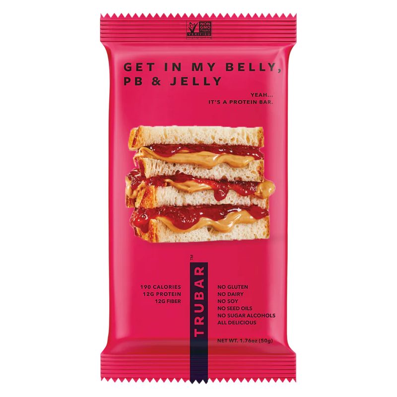 Trubar Get In My Belly Peanut Butter & Jelly, 1.76oz