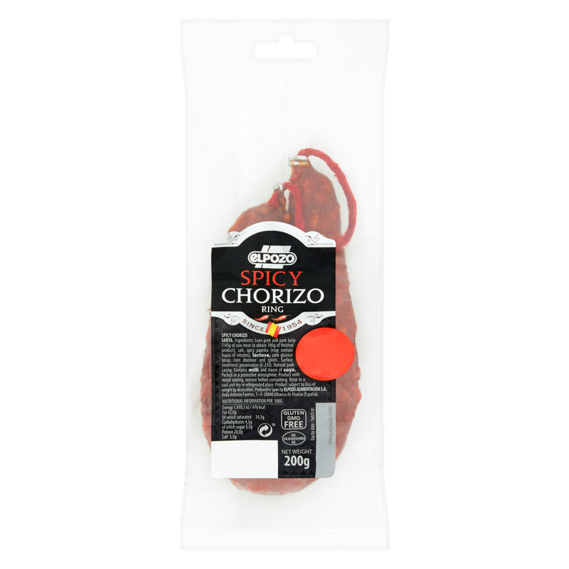 El Pozo Spicy Chorizo Ring, 200g
