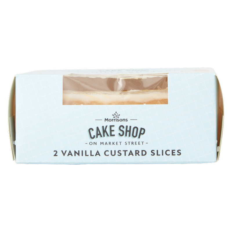 Morrisons Market Street Vanilla Custard Slices, 2pcs