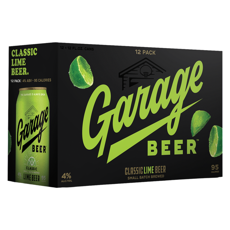 Garage Beer Classic Lime Beer 12pk 12oz 4% ABV