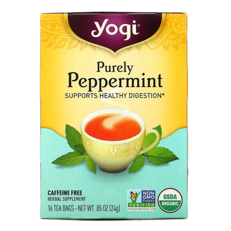 Yogi Tea OG2 Purely Peppermint At Least 95% Organic