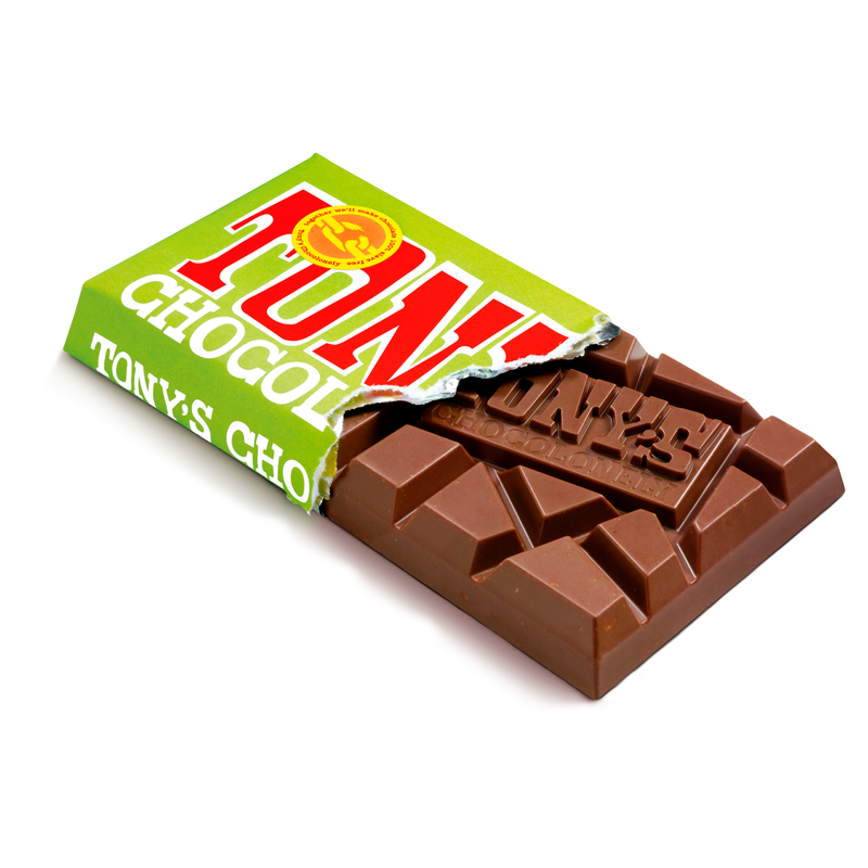 Tony's Chocolonely Milk Chocolate Creamy Hazelnut Crunch, 180g