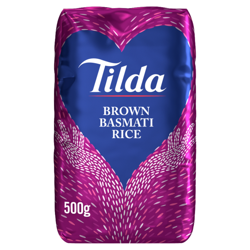 Tilda Brown Basmati Rice, 500g