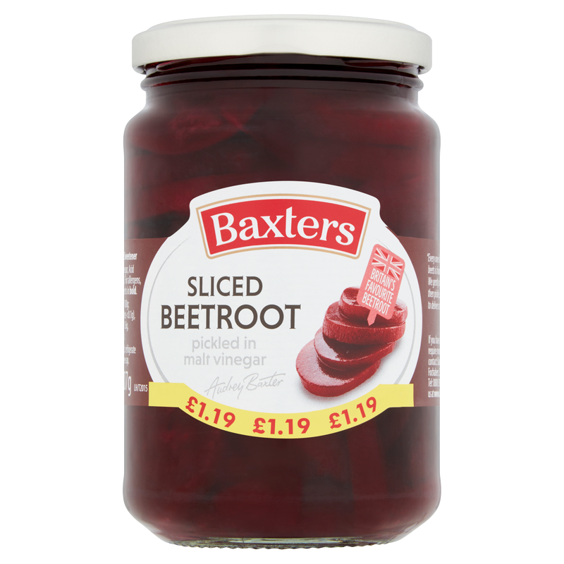 Baxters Sliced Beetroot, 340g